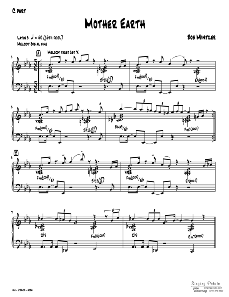 Mother Earth Sheet Music