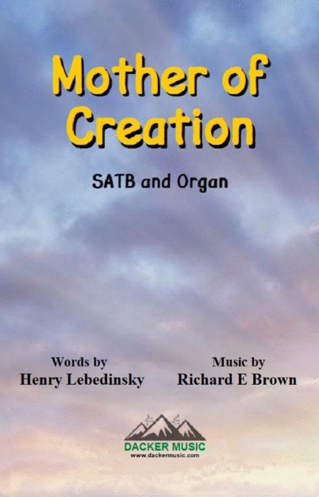 Mother Of Creation Satb Sheet Music