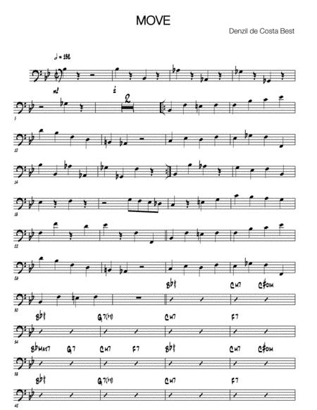 Move Acoustic Bass Sheet Music