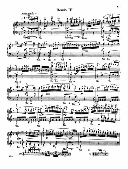 Free Sheet Music Mozart Andante In F Major K 616 Full Original Complete