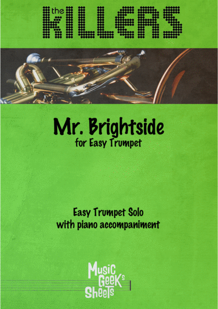 Free Sheet Music Mr Brightside By The Killers For Easy Trumpet In Bb