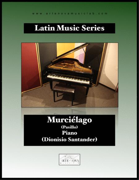 Free Sheet Music Murcilago Pasillo For Piano Latin Folk Music