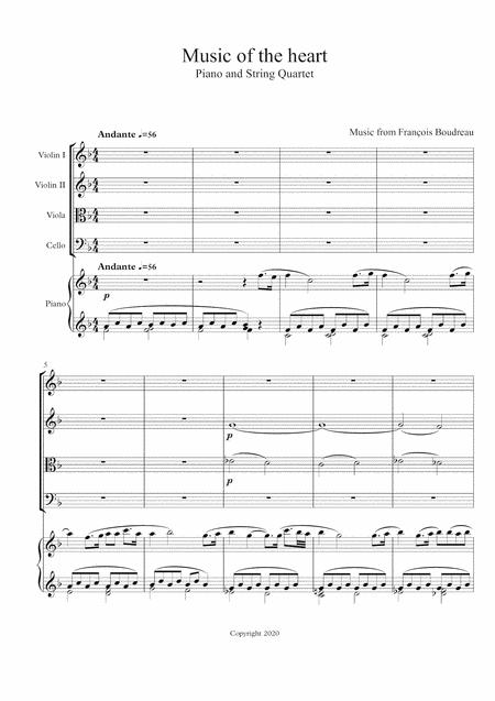 Music Of The Heart Sheet Music