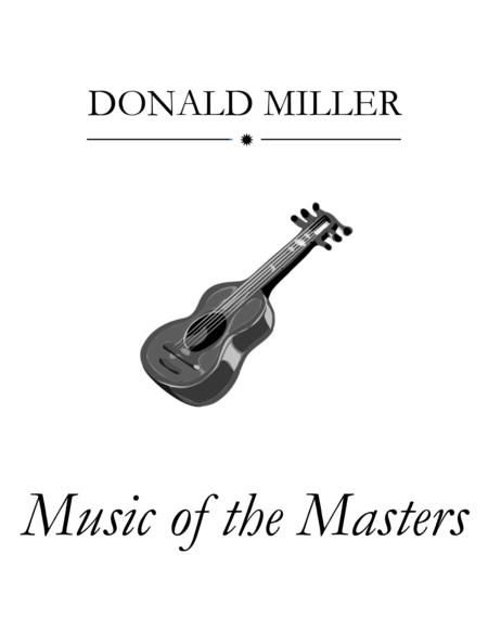 Music Of The Masters For Guitar Ensemble Sheet Music