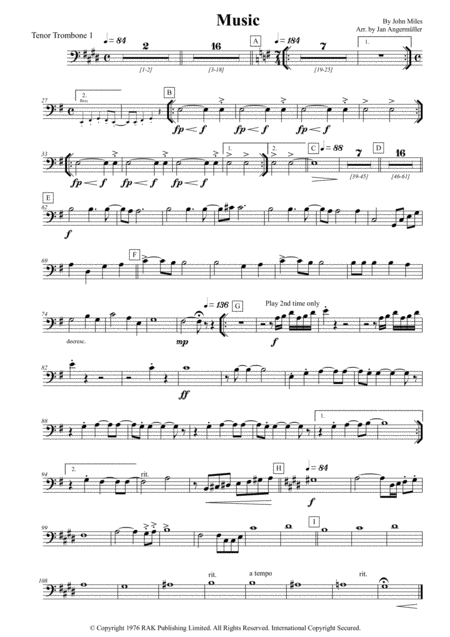 Free Sheet Music Music Play Along For Trombone