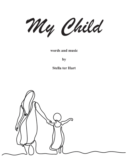 Free Sheet Music My Child Ssaa With Piano And Flute Accompaniment