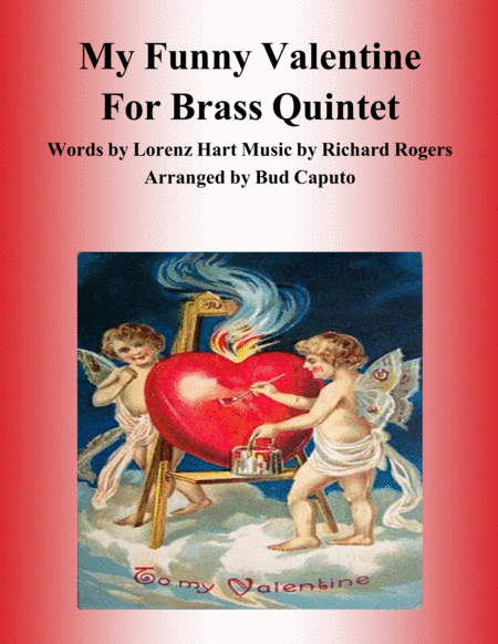 Free Sheet Music My Funny Valentine For Brass Quintet