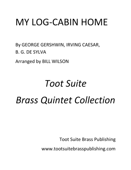 My Log Cabin Home Sheet Music