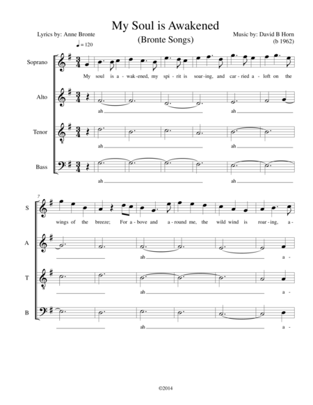 My Soul Is Awakened Sheet Music