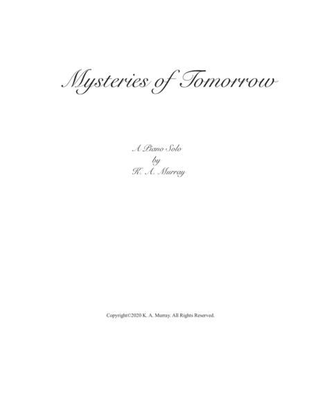 Free Sheet Music Mysteries Of Tomorrow