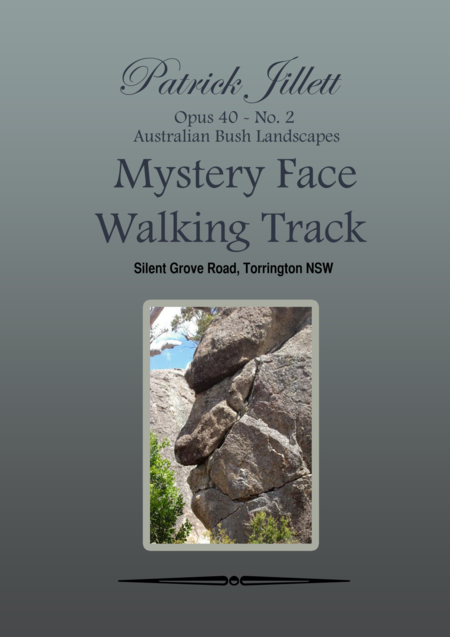 Free Sheet Music Mystery Face Walking Track Australian Bush Landscapes