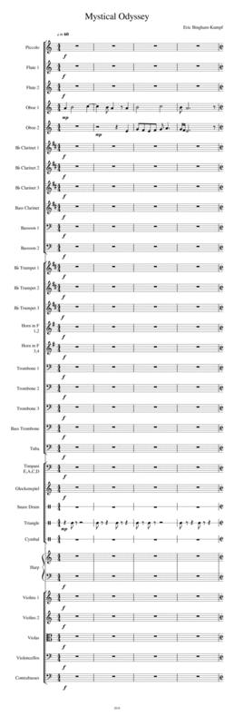 Mystical Odyssey Sheet Music