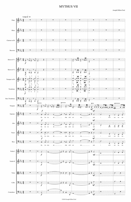 Free Sheet Music Mythus For Choir And Orchestra Stanza 7