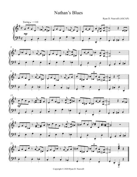 Nathans Blues Sheet Music