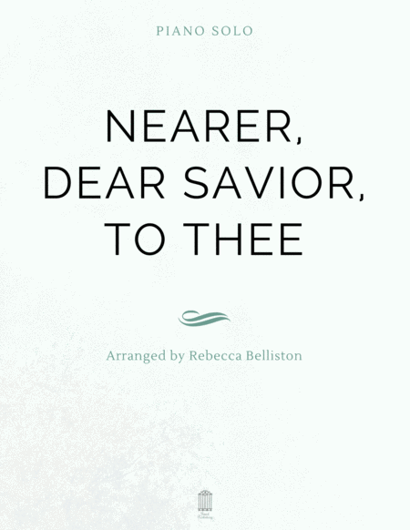 Nearer Dear Savior To Thee Violin Solo Sheet Music