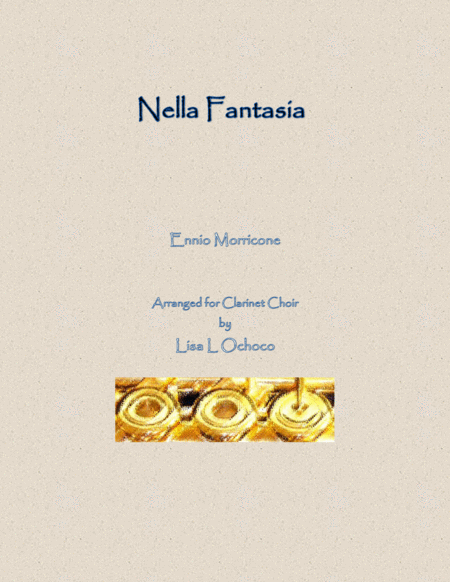 Nella Fantasia For Clarinet Choir Sheet Music