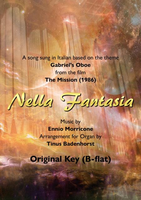 Free Sheet Music Nella Fantasia Organ Arrangement In B Flat