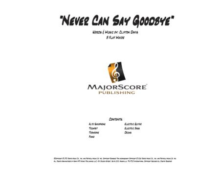 Never Can Say Goodbye 7 Piece Instrumental Sheet Music