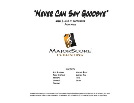 Free Sheet Music Never Can Say Goodbye 9 Piece Instrumental
