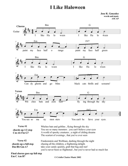 Free Sheet Music Never Cry Wolf Score Part 2