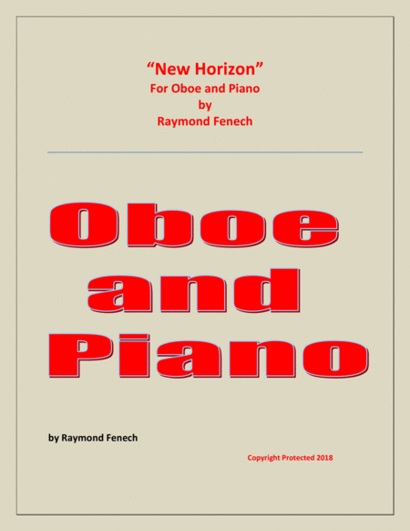 New Horizon For Oboe And Piano Sheet Music