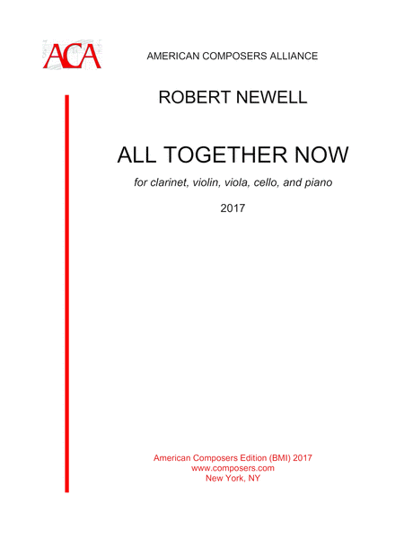 Free Sheet Music Newell All Together Now