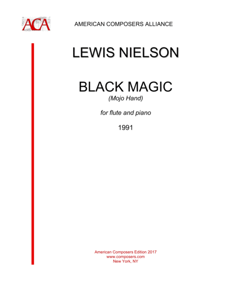 Nielson Black Magic Sheet Music