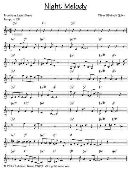 Night Melody Sheet Music