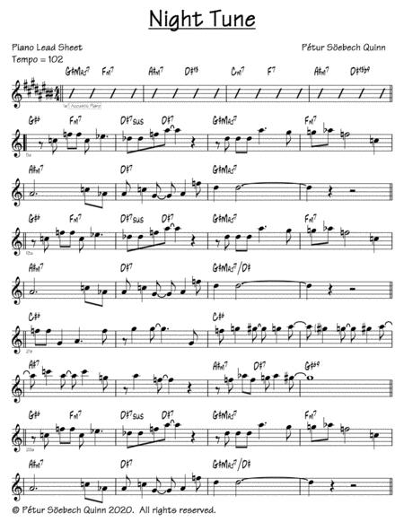 Night Tune Sheet Music