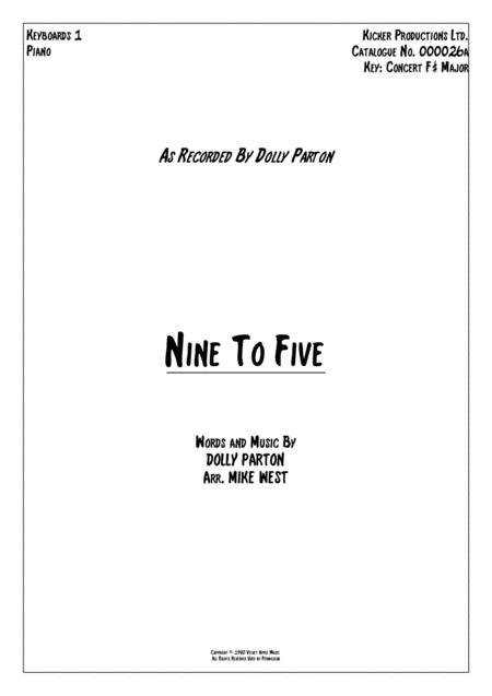 Nine To Five Keyboards 1 Sheet Music