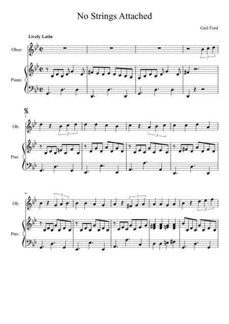 No Strings Attached Sheet Music