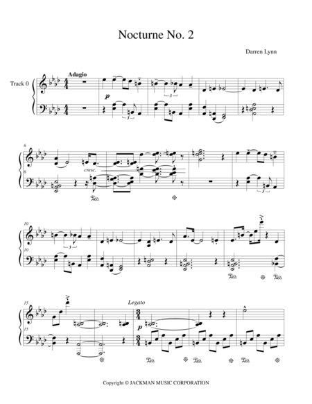 Free Sheet Music Nocturne No 2