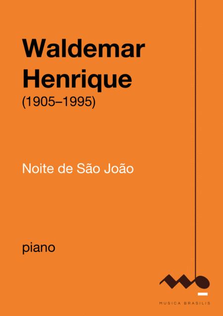 Noite De So Joo Sheet Music