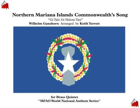 Free Sheet Music Northern Mariana Islands Commonwealths Song Satil Matawal Pacifico For Brass Quintet