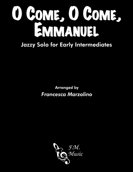 Free Sheet Music O Come O Come Emmanuel Easy Jazz Piano
