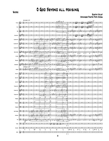 O God Beyond All Praising Concert Band Sheet Music