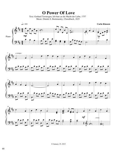 O Power Of Love Sheet Music