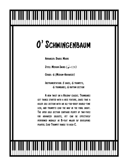 O Schwingenbaum Sheet Music