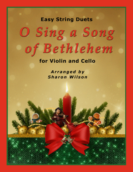 O Sing A Song Of Bethlehem Easy Violin And Cello Duet Sheet Music