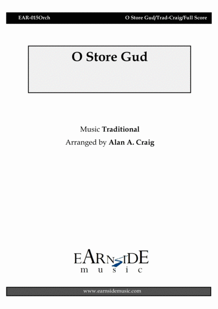 Free Sheet Music O Store Gud