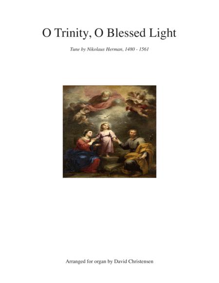 O Trinity O Blessed Light Sheet Music