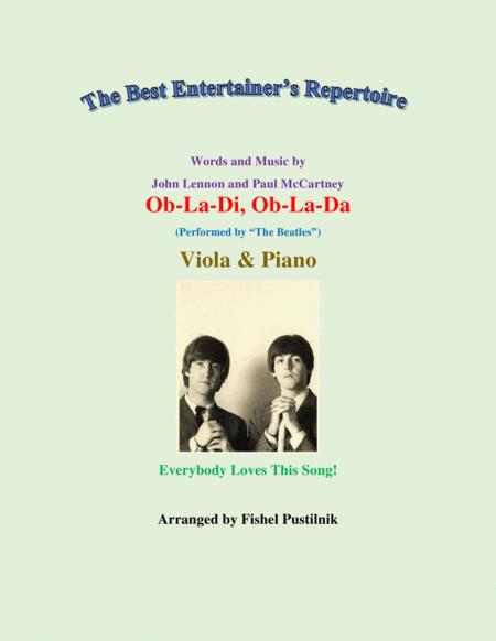 Free Sheet Music Ob La Di Ob La Da For Viola And Piano Video