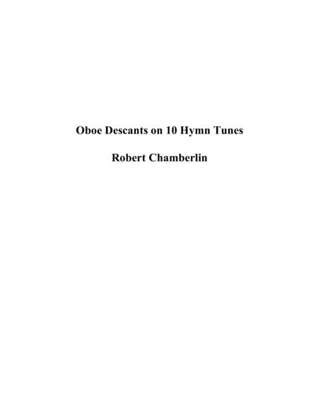 Free Sheet Music Oboe Descants On 10 Hymn Tunes