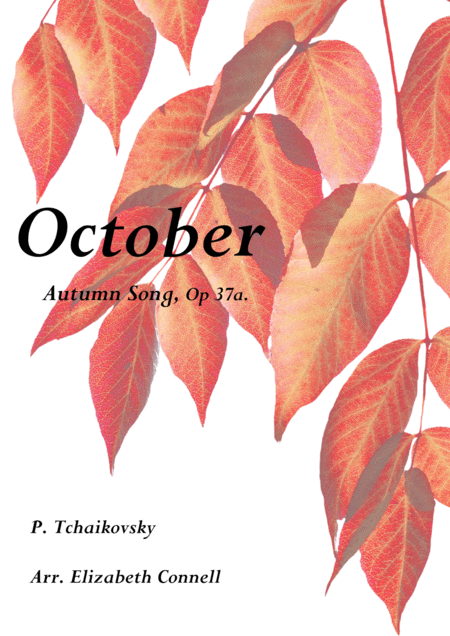 October Autumn Song Sheet Music