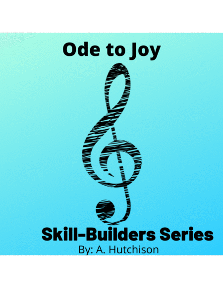 Ode To Joy Beginning Band Skill Builder Sheet Music