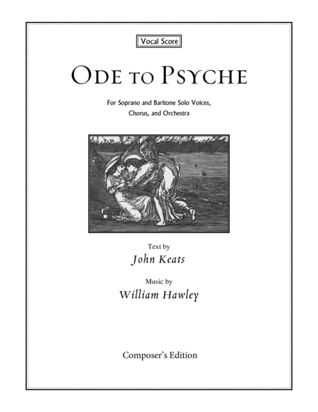 Ode To Psyche Vocal Score Sheet Music