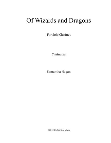 Of Wizards And Dragons Clarinet Solo Sheet Music