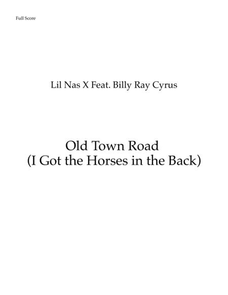 Old Town Road Brass Quintet Sheet Music