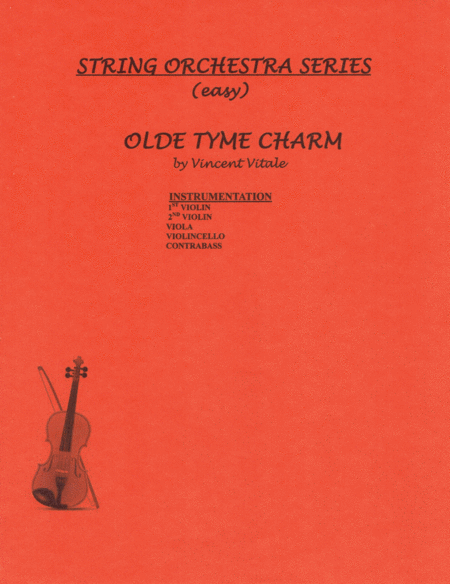 Free Sheet Music Olde Tyme Charm Easy