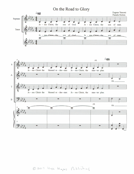 On The Road To Glory Sheet Music